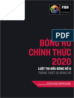 Luật Bóng Rổ Chính Thức 2020