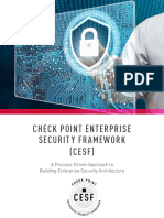 Checkpoint Enterprise Security Framework Whitepaper