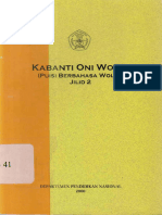 Kabanti Oni Wolio Puisi Berbahasa Wolio Jilid 2 (2000)