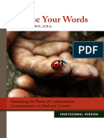 Choose Yours Word - Guide To Healthcare Professionals