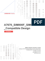 A7670 - SIM800 - SIM800F - Compatible Design - V1.00