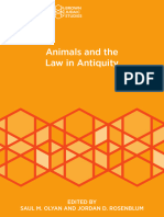 Unknown - 2021 - Animals and The Law in Antiquity