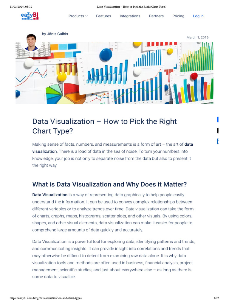 Data Visualization | PDF | Scatter Plot | Chart