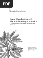 Image Classification With Machine Learning As A Service