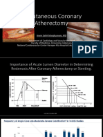 Aterektomi Koroner Perkutan Dasar (Indikasi Studi Klinis, Jenis Alat Aterektomi Koroner Perkutan)