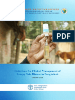 Department of Livestock Services: Guidelines For Clinical Management of Lumpy Skin Disease in Bangladesh