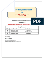 ISE WhatsApp System Project