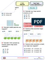 Sınıf Doğal Sayılar Değerlendirme