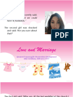 2) Love and Marriage, February 2014