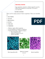 Notes On Microorganisms