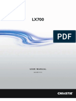 LX700 User Manual