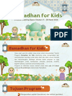 Tentang Ramadhan For Kids