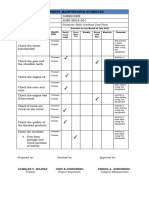 2 Equipment Maintenance Schedule