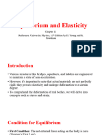 Equilibrium and Elasticity (2024)