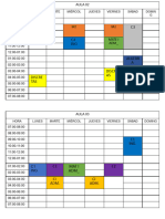 Horario Cartelera