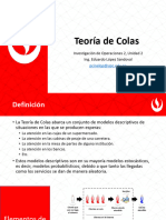 Unidad 2 Teoria de Colas