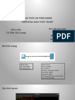 Bài 04. Triển Khai Giao Thức Telnet