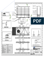 Plan of Splice: Section BB: Bracing at Upper Flange Level of Ismb 400