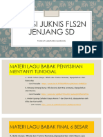 Revisi Juknis FLS2N Jenjang SD