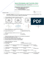 Final Examination GenMath setA