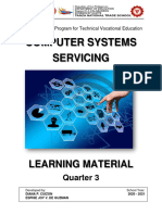 Computer Systems Servicing: Learning Material