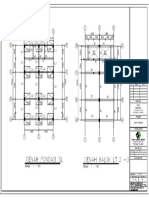 Denah Pondasi SL Dan Denah Balok LT 2-3