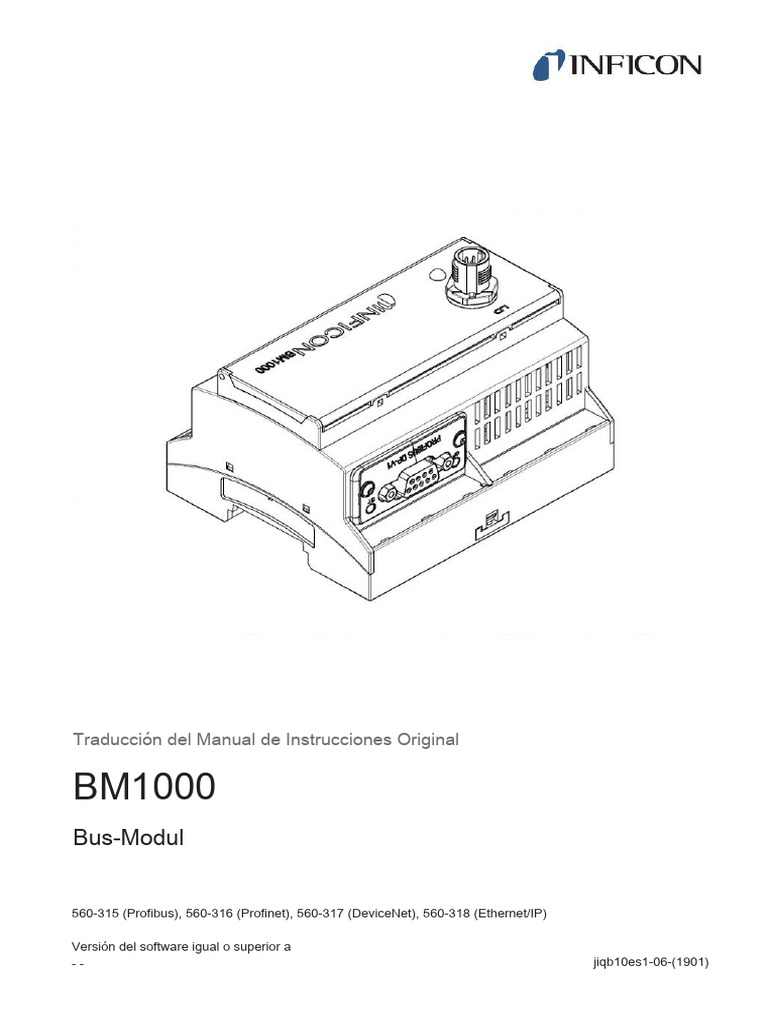 Manual de Instrucciones BM1000 | PDF | Ingeniería Informática | Informática