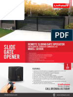 Slide Gate AC SD 1006