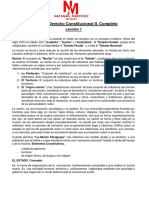 Resumen Completo de Derecho Constitucional II. NM