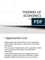 Theories of Economics