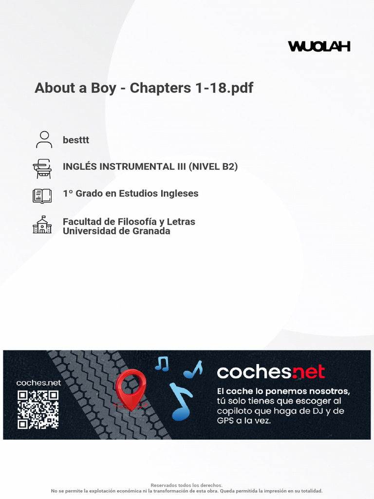 about a boy | PDF