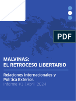 Malvinas, El Retroceso Libertario