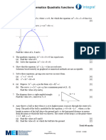 Quadratics QP 2007
