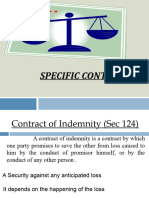 Law of Indemnity, Guarantee, Bailment & Pledge