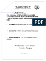 Informe de Aeronautico 2023