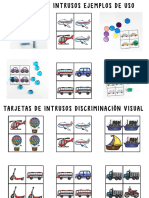 Tarjetas de Intrusos Discriminación Visual Medios de Transporte