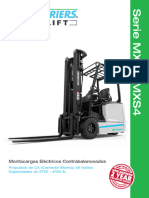 Unicarriers Forklift Mxs3-4 48v Brochure Spanish 100521f Linea Electrica Marzo 2023