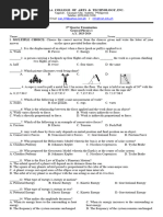 2nd Quarter Questionnaire