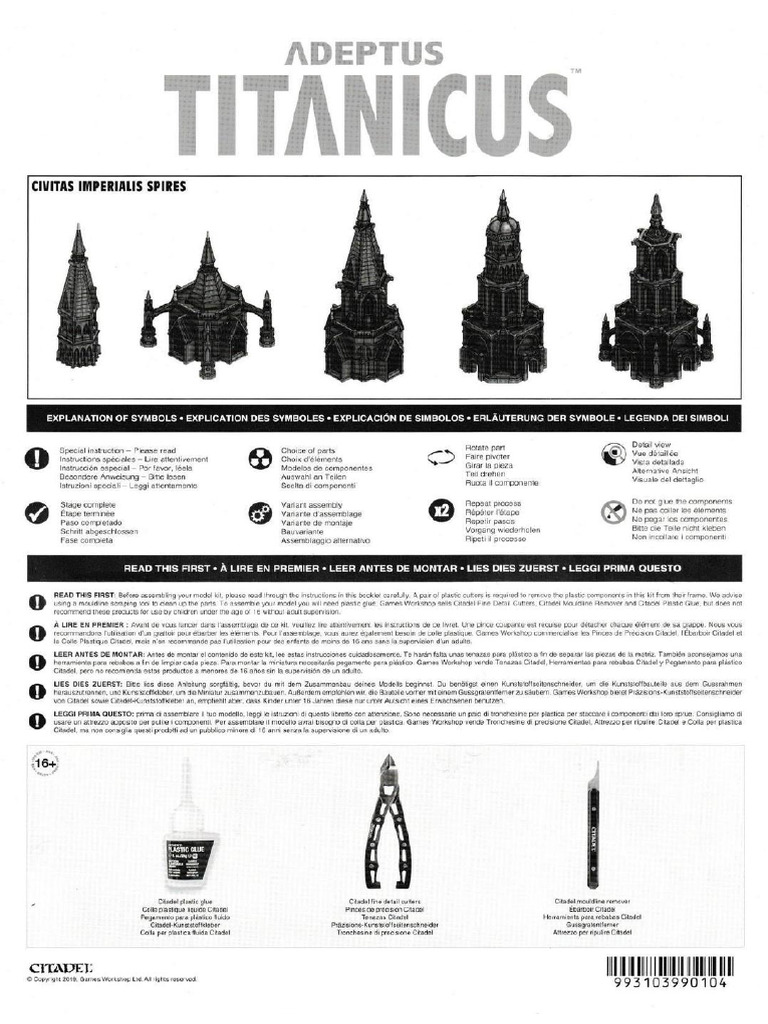 Adeptus-Titanicus-Civitas-Imperialis-Spires-Scenery | PDF