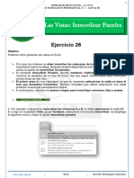 EJERCICIO 26 - Las Vistas - Inmovilizar Paneles