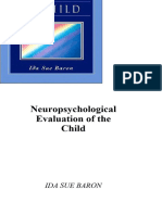 Neuropsychological Evaluation of The Child
