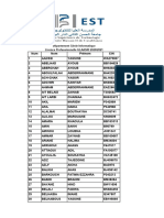 Liste Présélectionnés LP GLAASRI 2020-2021