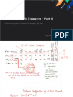 D and F Block Elements Part II With Anno