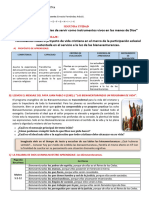 Actividad de La Tercera Sesión de Aprendizaje - Primer Grado - SEGUNDA UNIDAD.