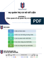 Chuong01 - Tong Quan HQTCSDL PDF