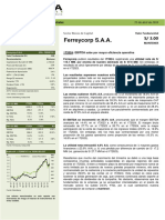Ferreycorp - Resultados 1T2024 - VF at PEN 3.00 - Mantener