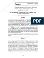 The Effect of Hypertension Health Education and Hypertension Gymnastics On Blood Pressure in The Elderly