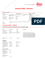 Informe Del Procesamiento GNSS - Resumen