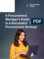 A Procurement Manager’s Guide to a Successful Procurement Strategy