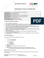 BSBHRM601 - Assessment 1 - Develop Human Resource Strategic Plan